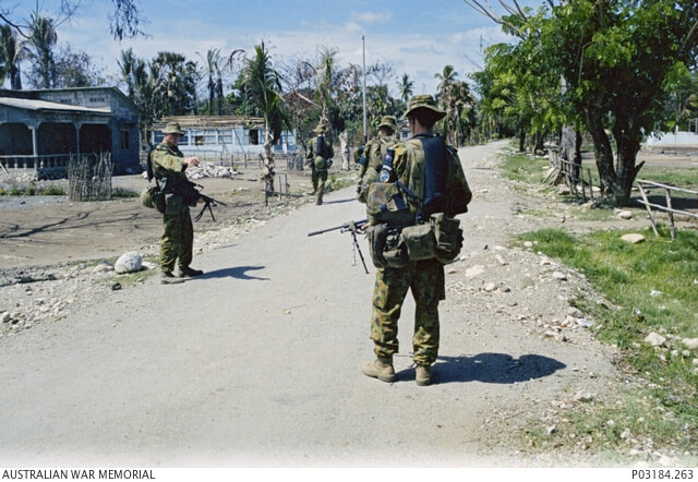 Peacekeeping East Timor - Credit Australian War Memorial